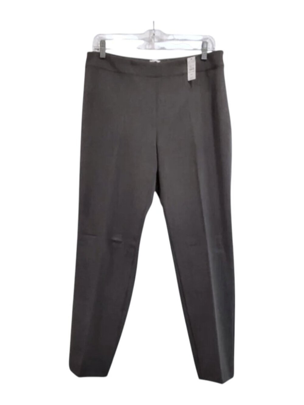 TALBOTS Heritage Stretch Dress Pants Gray Trousers SZ 10p